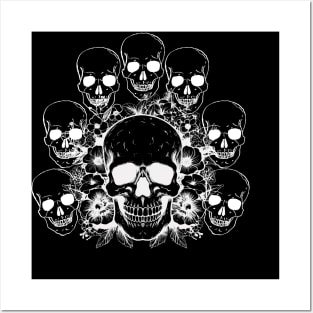 Skulls Artwork Posters and Art